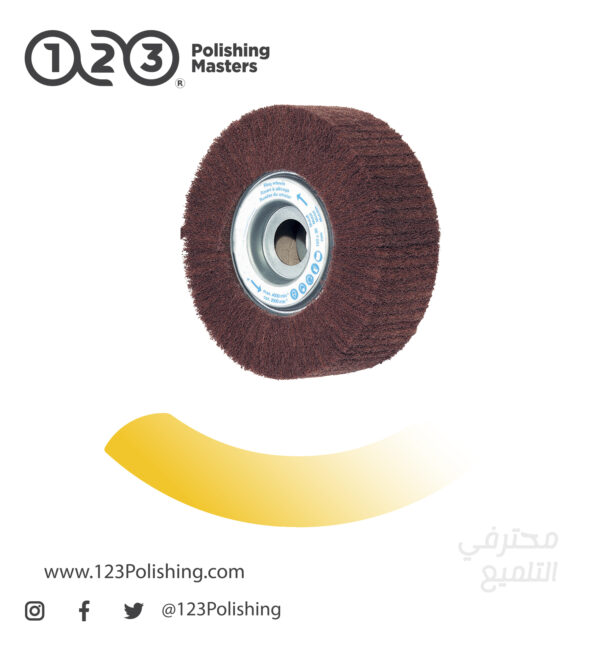 Non-Woven Abrasive Flap Wheel – Aluminum Oxide - Image 1