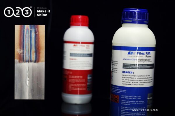 Weld Stain Remover for Stainless Steel (Argon & Arc Welding) - Image 1
