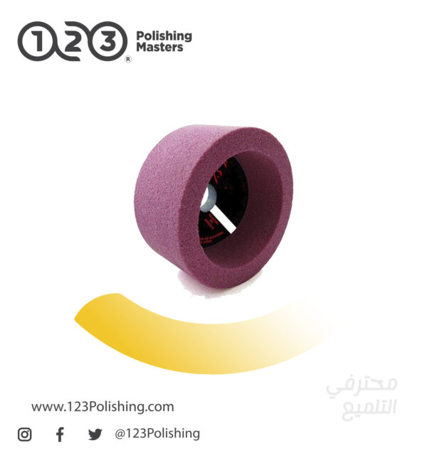 Pink Aluminum Oxide Taper Cup Grinding Wheels