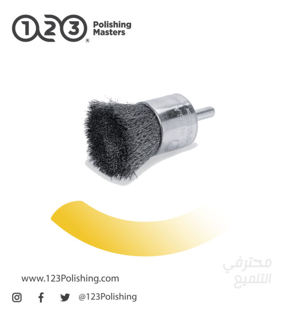 Wire Brush Wheel for Drill, Wire Brush for Drill Crimped End Wire Brushes - Image 7