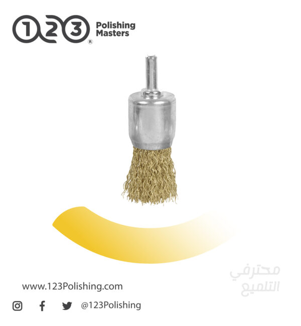 Wire Brush Wheel for Drill, Wire Brush for Drill Crimped End Wire Brushes - Image 4