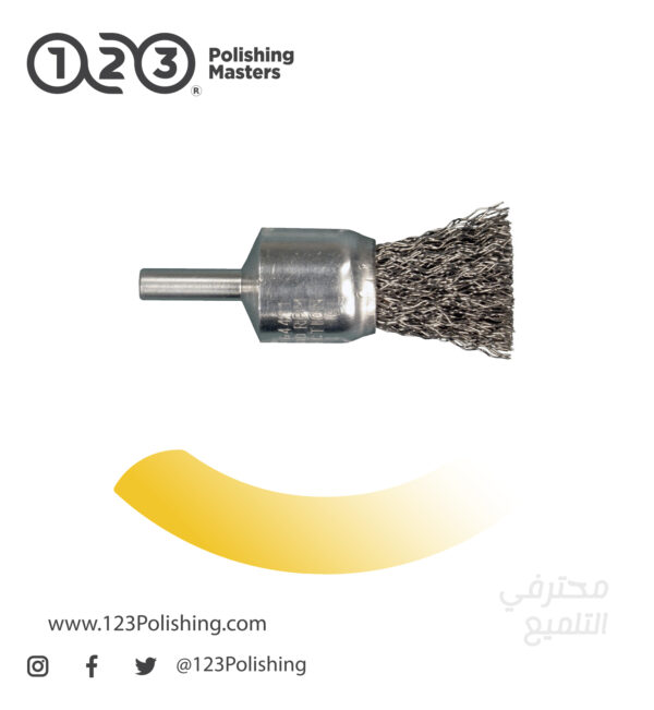 Wire Brush Wheel for Drill, Wire Brush for Drill Crimped End Wire Brushes - Image 6