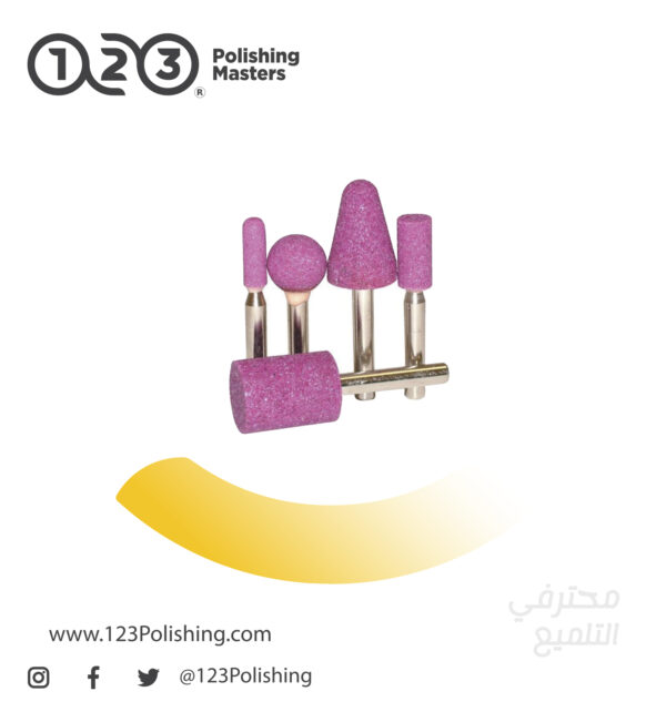 Pink Aluminum Oxide Mounted Grinding Point - Image 2