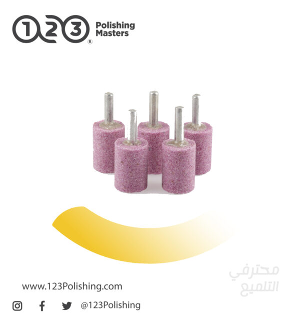 Pink Aluminum Oxide Mounted Grinding Point - Image 1