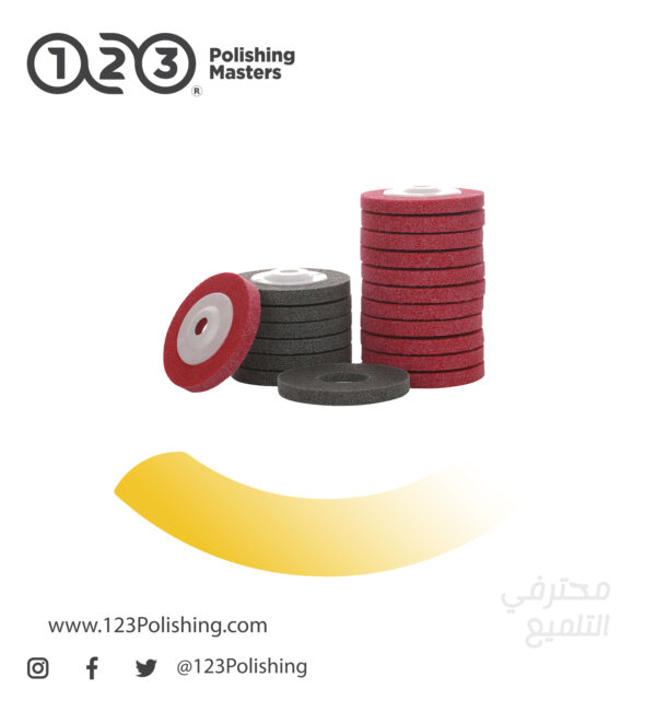 Nylon Polished Fiber Sand Wheels / Nylon Wheel / Polished Wheel for Corner Grinding Machines