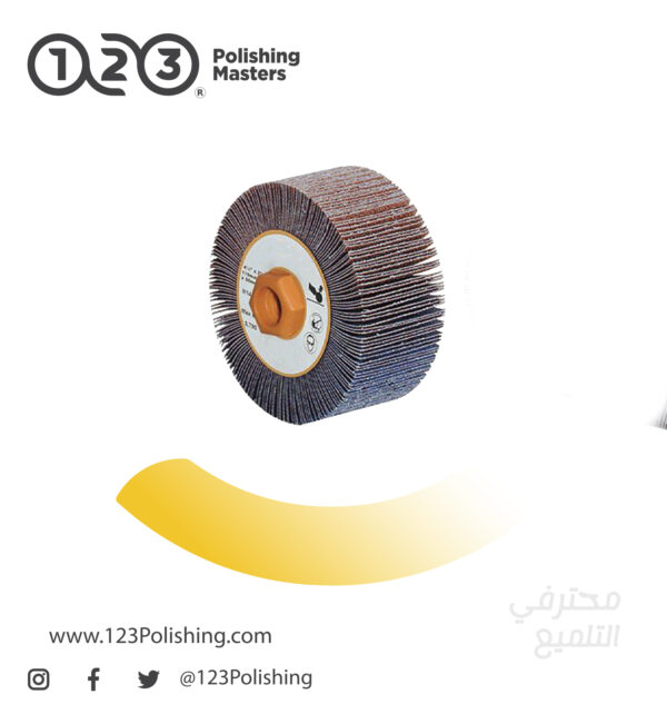 Flap Drums Silver Aluminum Oxide – Compatible with Angle Grinder - Image 2