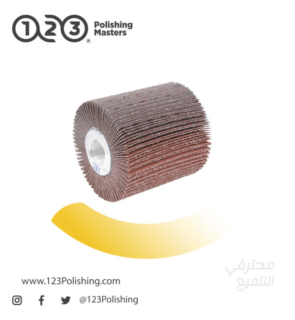 Flap Drums Silver Aluminum Oxide – Compatible with Angle Grinder
