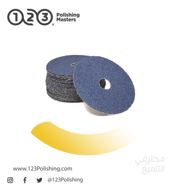 Zirconia Resin Fiber Discs – Heavy-Duty Abrasive for Angle Grinders - Image 1