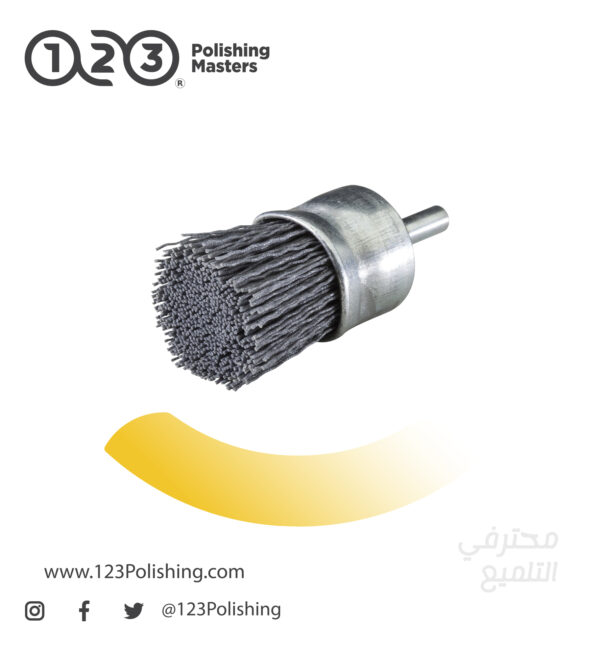 Wire Brush Wheel for Drill, Wire Brush for Drill Crimped End Wire Brushes - Image 2