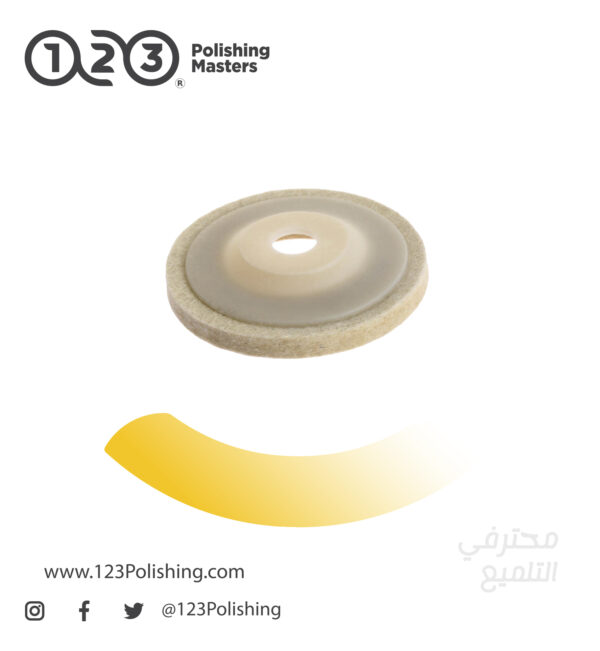 Non-Woven Flap Wheel Buffing, White - Image 2